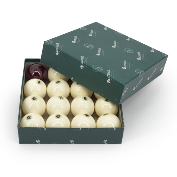 Комплект шаров 68 мм "Aramith Premier", красный биток