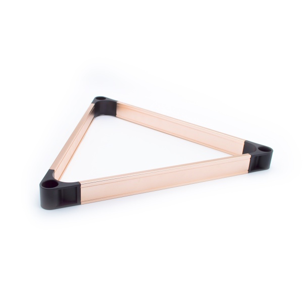 Треугольник "Raptor Pro Rack" 57.2 мм (золотистый), алюминиевый