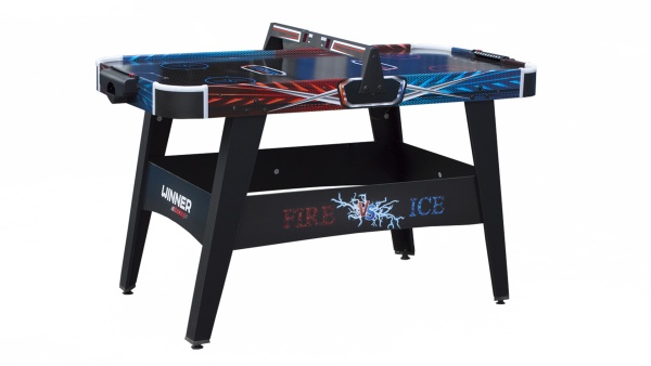 Игровой стол - аэрохоккей "Fire & Ice" 4ф D
