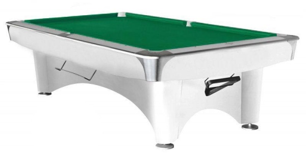 Бильярдный стол для пула "Dynamic III" 9 ф (белый)
