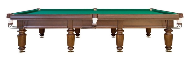 Бильярдный стол для русской пирамиды "Синьор" (8 футов, сосна, борт ясень, 25мм камень)